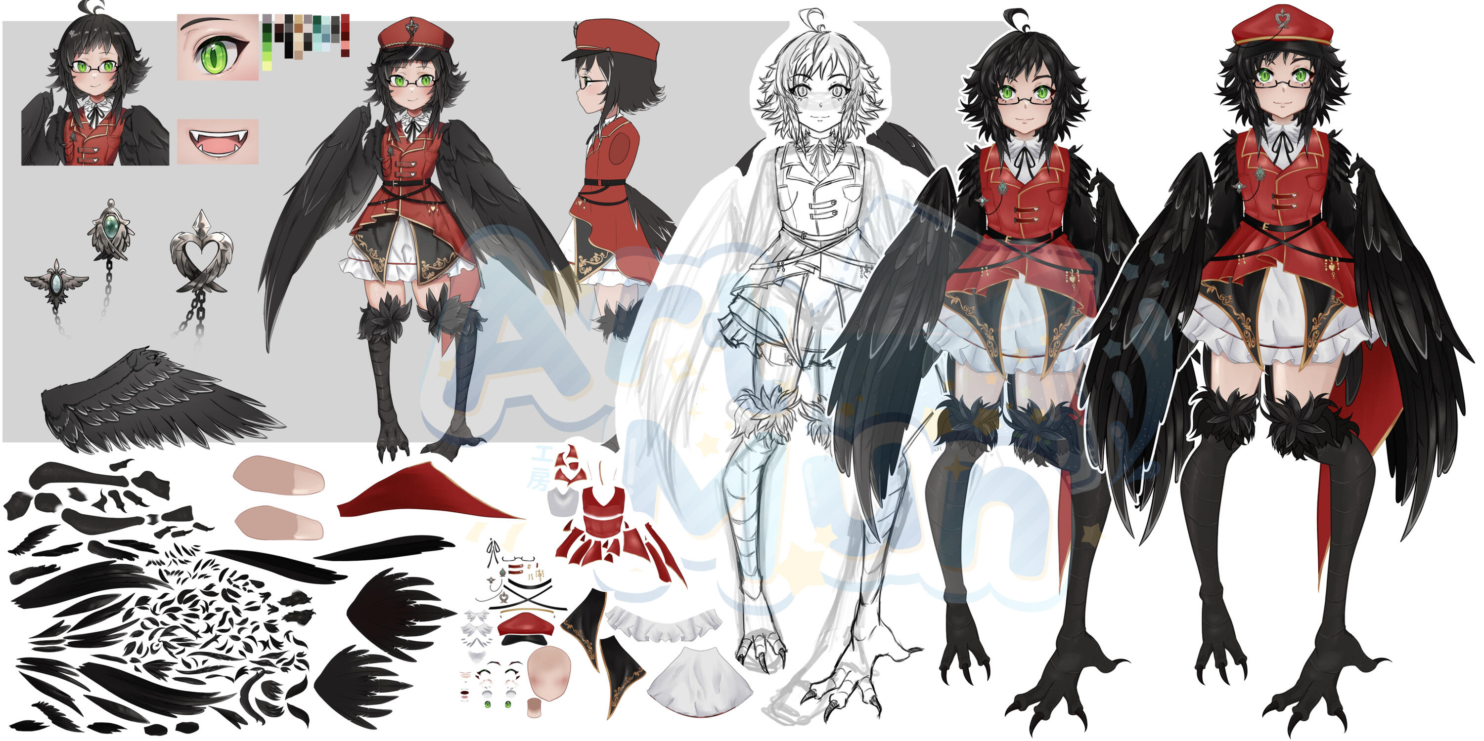 VTuber Gabby Tori Model Breakdown